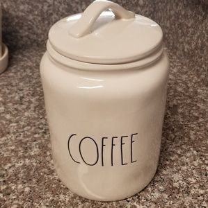 Rae Dunn coffee canister